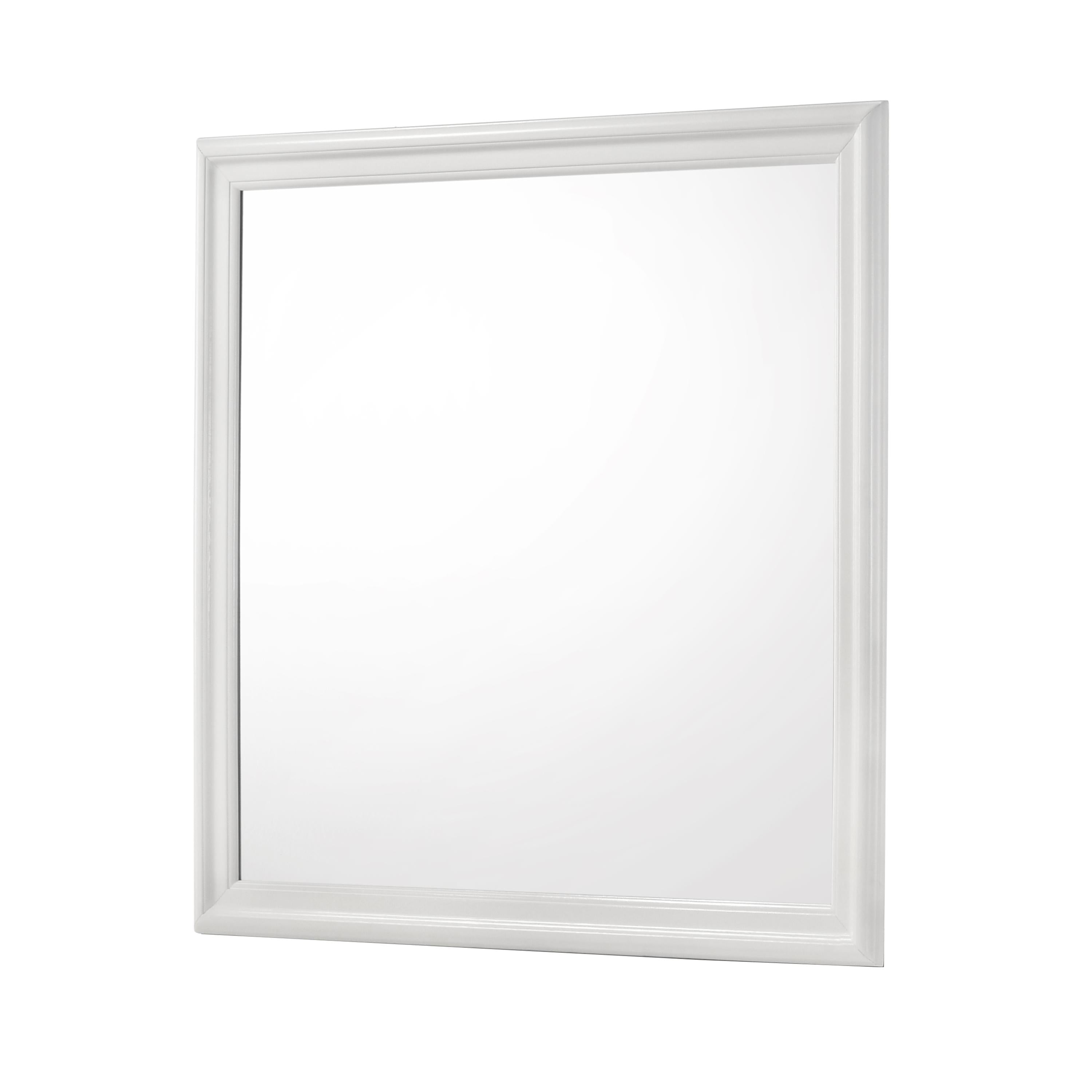 Crown Mark Amalia B6912-11 Dresser Mirror - White IMAGE 1